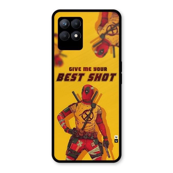 Best Shot Metal Back Case for Realme 8i