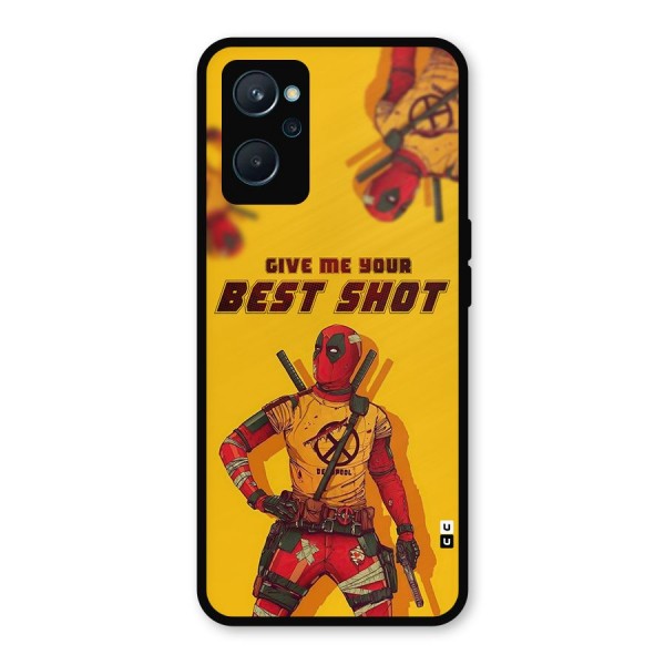 Best Shot Metal Back Case for Realme 9i