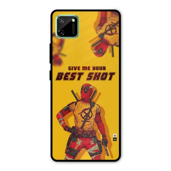 Best Shot Metal Back Case for Realme C11