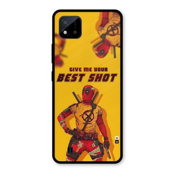 Best Shot Metal Back Case for Realme C11 2021