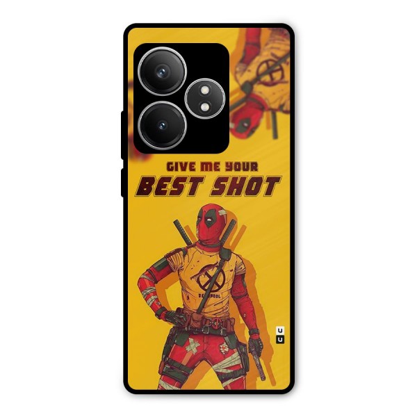 Best Shot Metal Back Case for Realme GT 6T