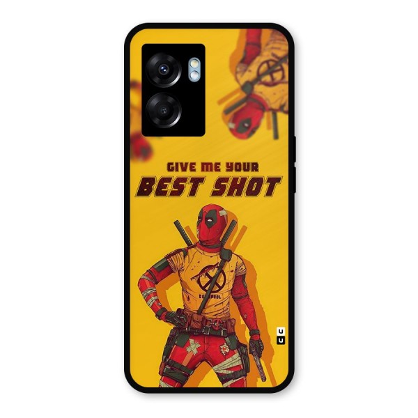 Best Shot Metal Back Case for Realme Narzo 50 5G