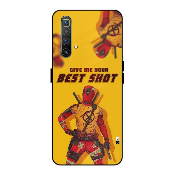 Best Shot Metal Back Case for Realme X3