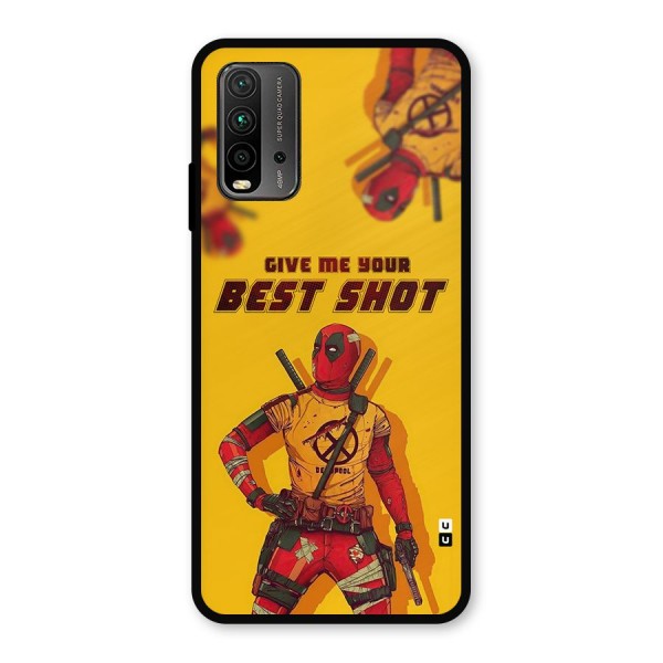 Best Shot Metal Back Case for Redmi 9 Power