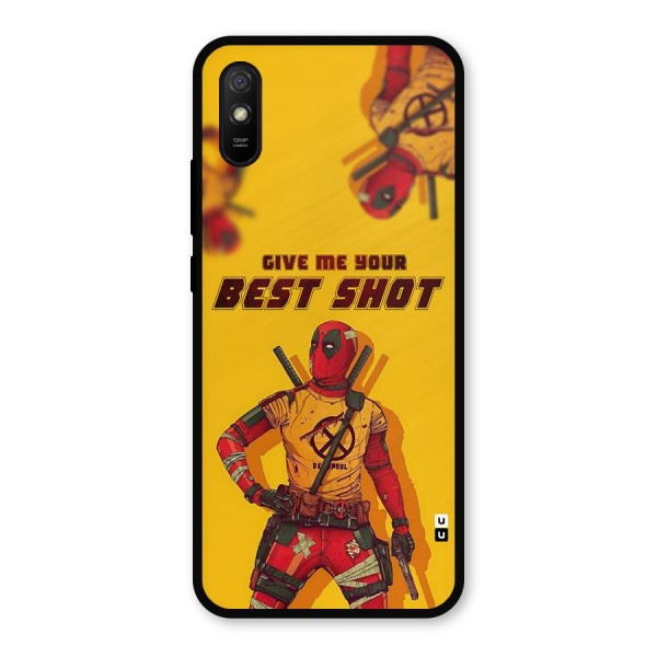 Best Shot Metal Back Case for Redmi 9i