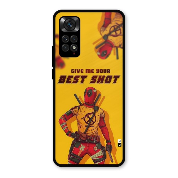 Best Shot Metal Back Case for Redmi Note 11