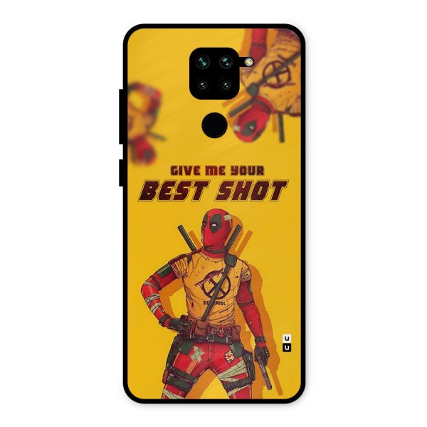 Best Shot Metal Back Case for Redmi Note 9