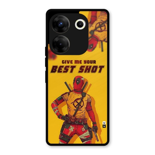 Best Shot Metal Back Case for Tecno Camon 20 Pro