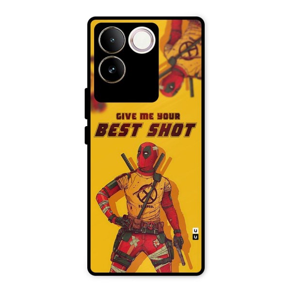 Best Shot Metal Back Case for Vivo T2 Pro