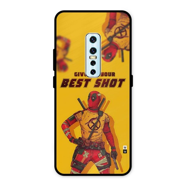 Best Shot Metal Back Case for Vivo V17 Pro