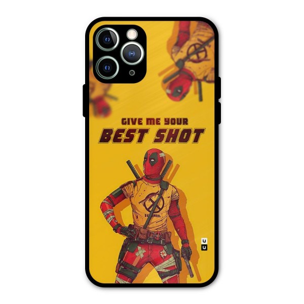 Best Shot Metal Back Case for iPhone 11 Pro Max