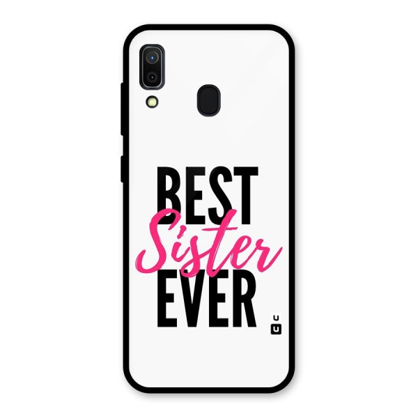 Best Sister Ever Back Case for Galaxy A30