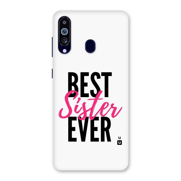 Best Sister Ever Back Case for Galaxy A60