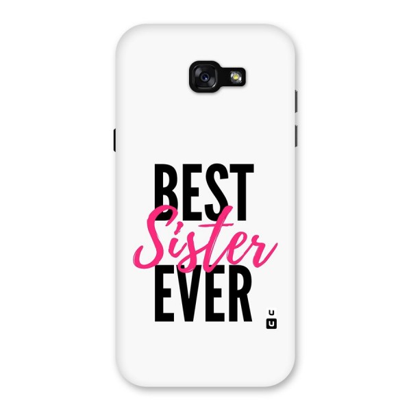 Best Sister Ever Back Case for Galaxy A7 (2017)