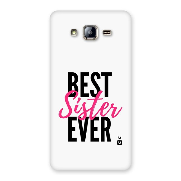 Best Sister Ever Back Case for Galaxy On5