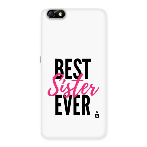 Best Sister Ever Back Case for Honor 4X