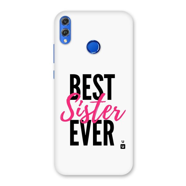 Best Sister Ever Back Case for Honor 8X