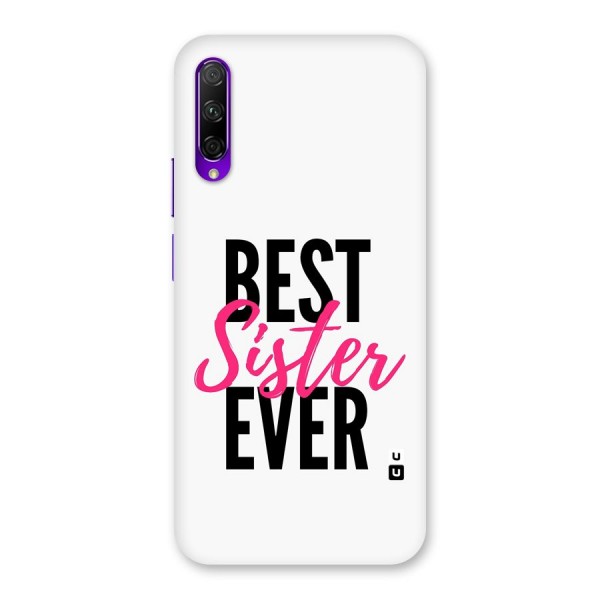 Best Sister Ever Back Case for Honor 9X Pro