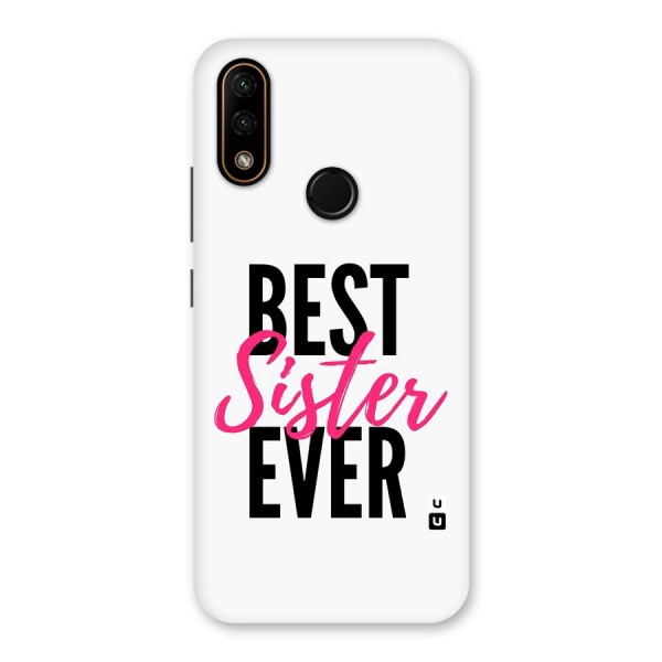 Best Sister Ever Back Case for Lenovo A6 Note