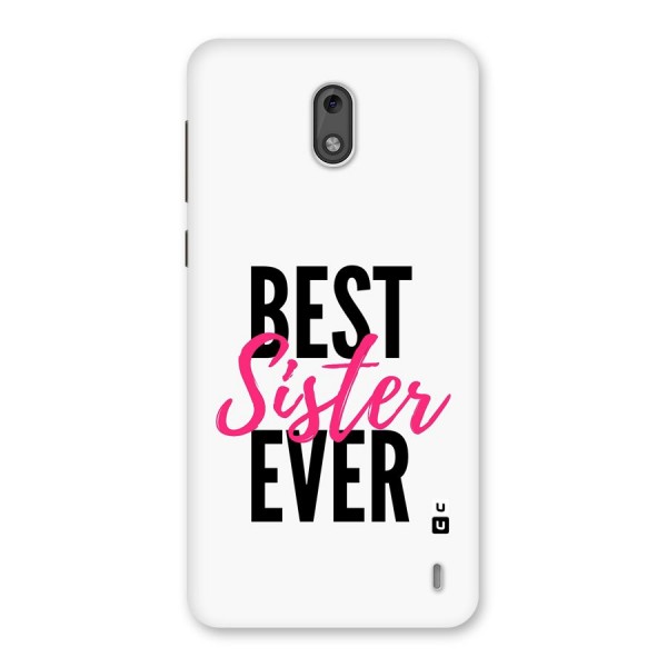 Best Sister Ever Back Case for Nokia 2