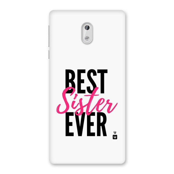 Best Sister Ever Back Case for Nokia 3