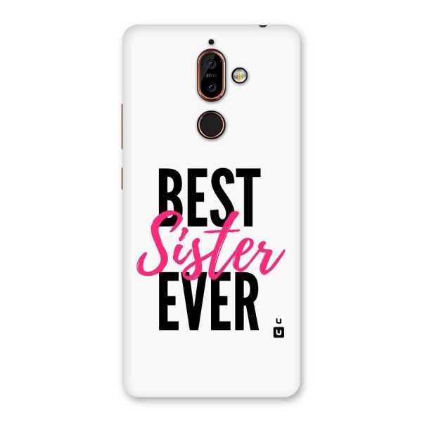 Best Sister Ever Back Case for Nokia 7 Plus