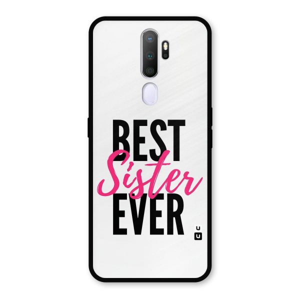 Best Sister Ever Back Case for Oppo A5 (2020)