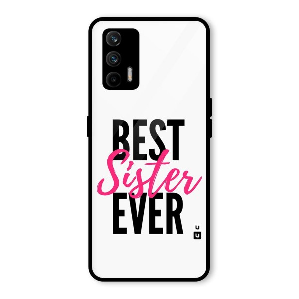 Best Sister Ever Glass Back Case for Realme GT 5G