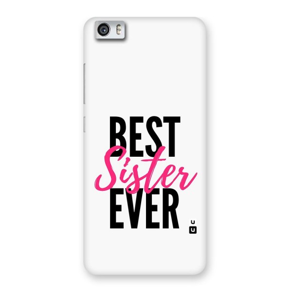 Best Sister Ever Back Case for Redmi Mi 5