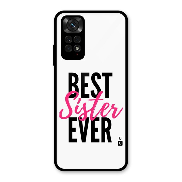 Best Sister Ever Back Case for Redmi Note 11