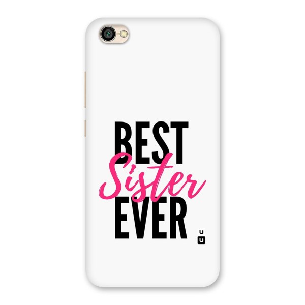 Best Sister Ever Back Case for Redmi Y1 Lite