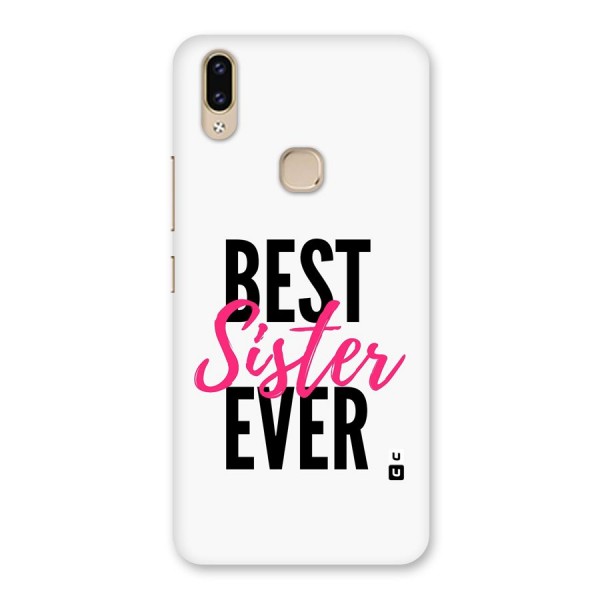 Best Sister Ever Back Case for Vivo V9