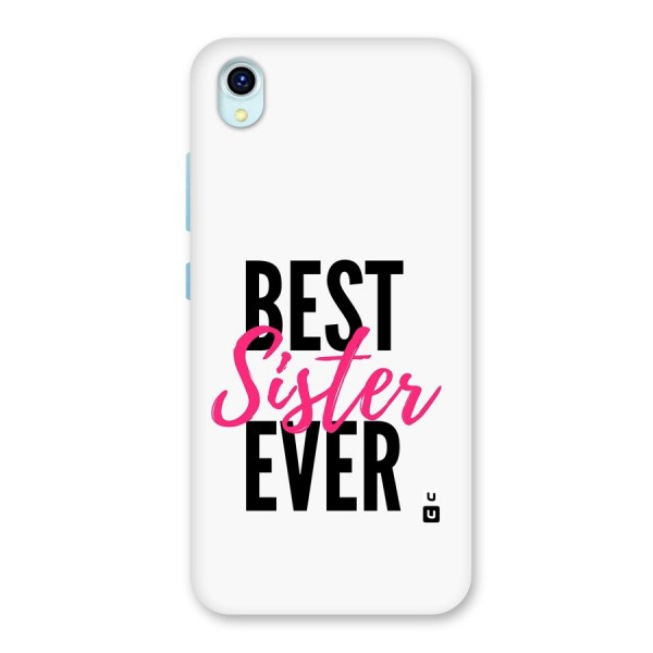 Best Sister Ever Back Case for Vivo Y1s