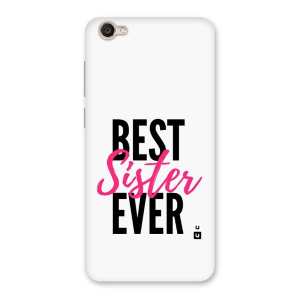 Best Sister Ever Back Case for Vivo Y55