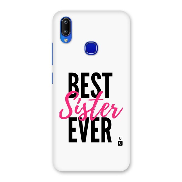 Best Sister Ever Back Case for Vivo Y91