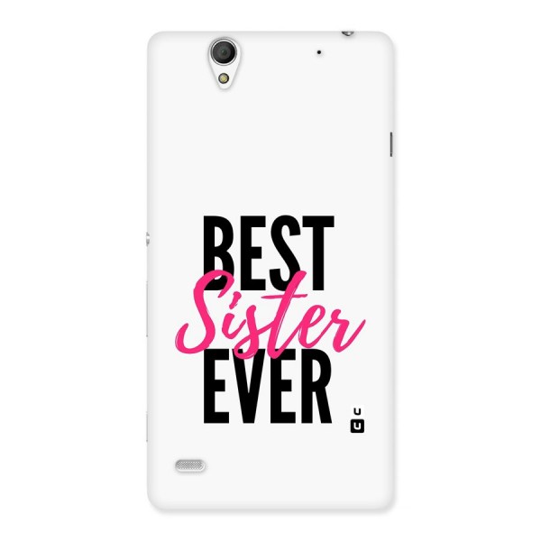 Best Sister Ever Back Case for Xperia C4