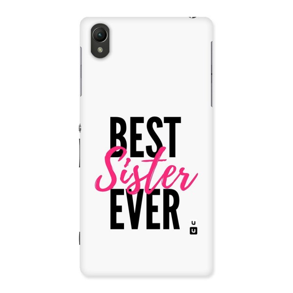 Best Sister Ever Back Case for Xperia Z2