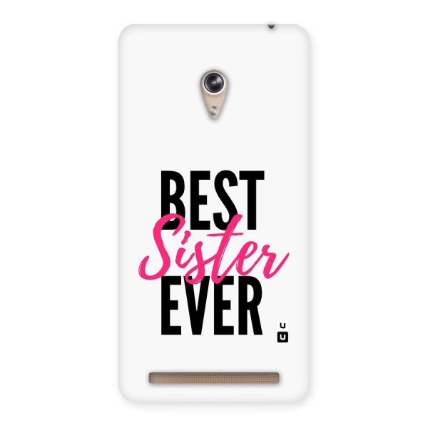 Best Sister Ever Back Case for Zenfone 6