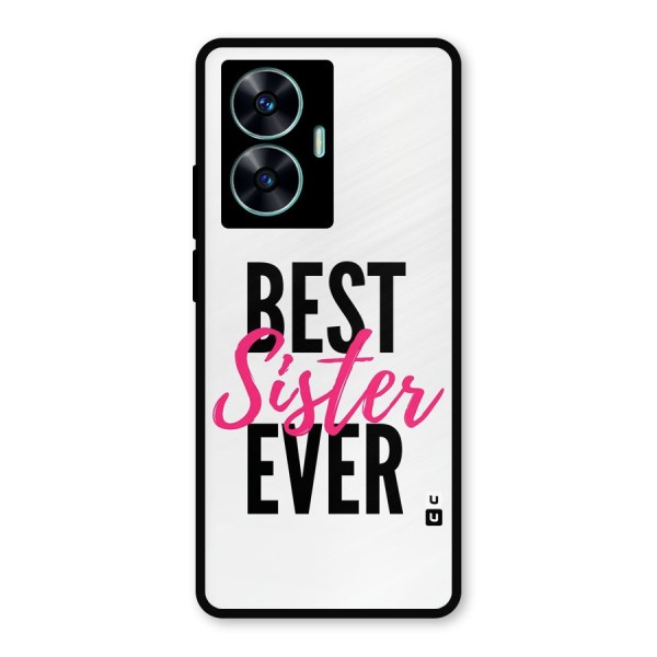 Best Sister Ever Metal Back Case for Realme C55