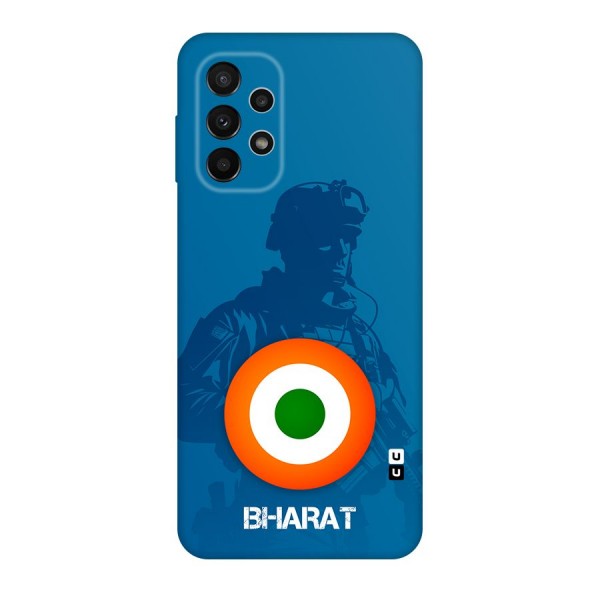 Bharat Commando Back Case for Galaxy A23