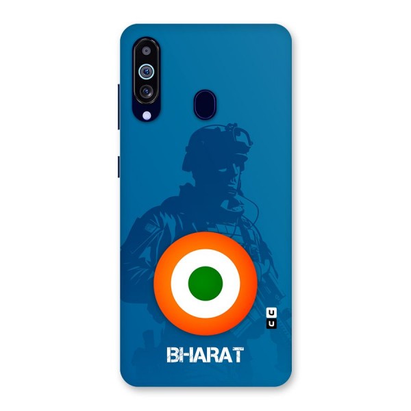 Bharat Commando Back Case for Galaxy A60