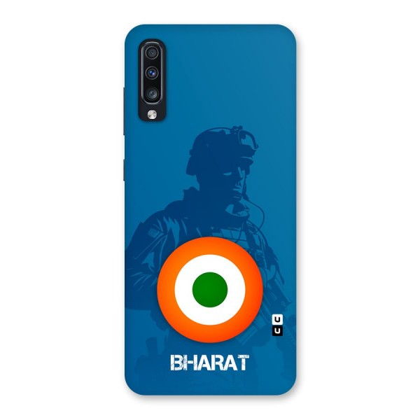 Bharat Commando Back Case for Galaxy A70