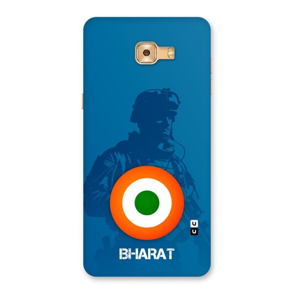 Bharat Commando Back Case for Galaxy C9 Pro