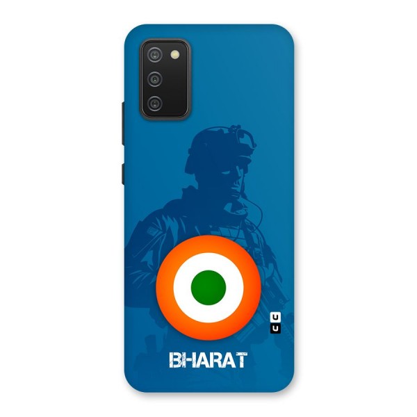 Bharat Commando Back Case for Galaxy F02s