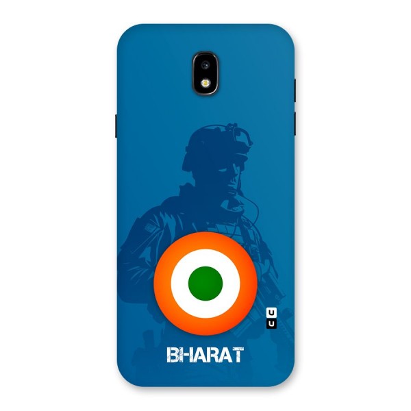 Bharat Commando Back Case for Galaxy J7 Pro