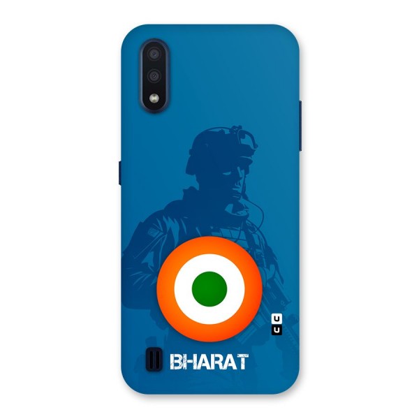 Bharat Commando Back Case for Galaxy M01