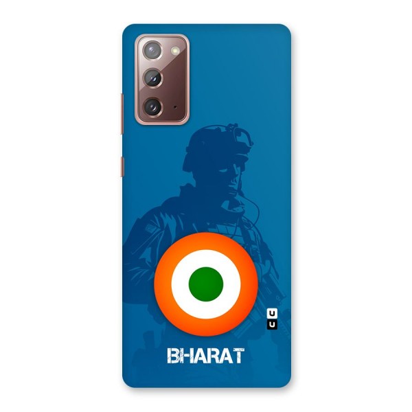 Bharat Commando Back Case for Galaxy Note 20