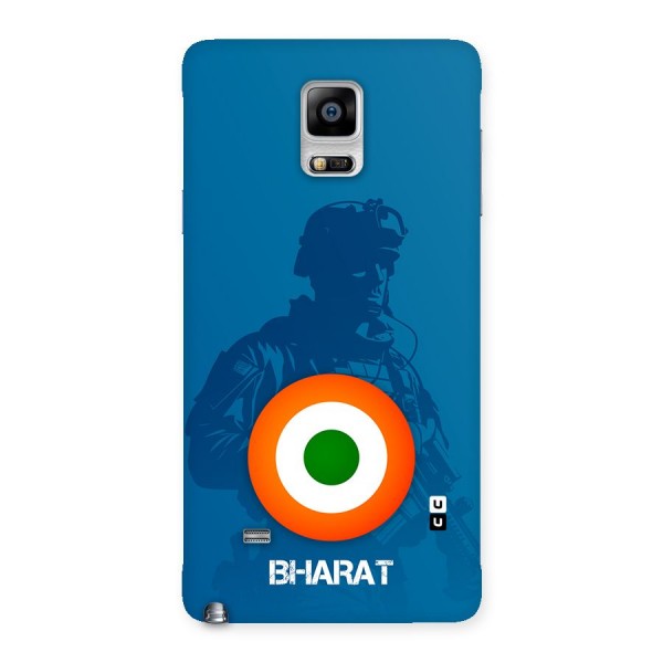 Bharat Commando Back Case for Galaxy Note 4