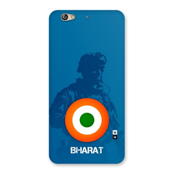 Bharat Commando Back Case for Gionee S6