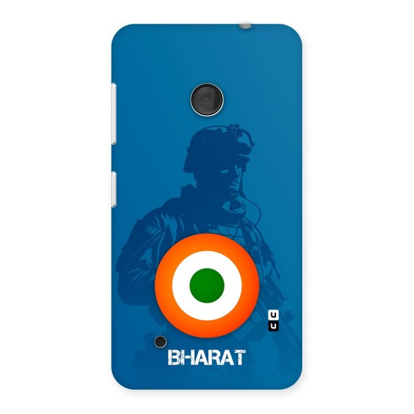 Bharat Commando Back Case for Lumia 530